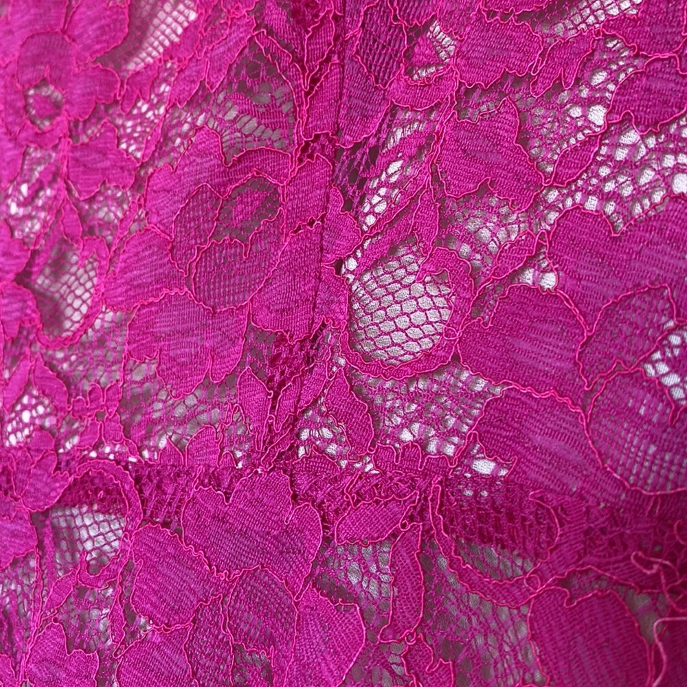 French Connection Pink Lace Dress - Picture 8 of 14